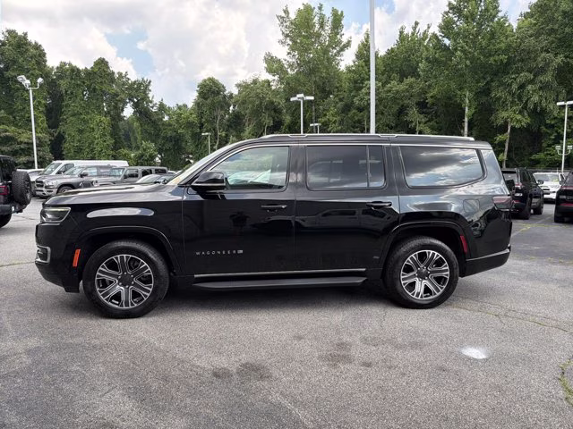 2024 Diamond Black Crystal Pearlcoat Jeep Wagoneer Series II RWD SUV