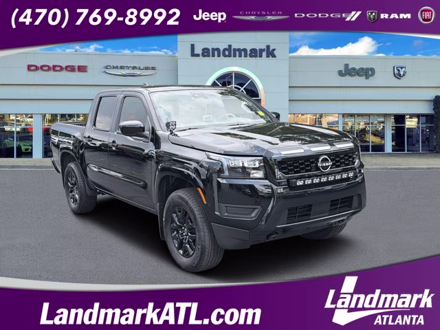 2026 Super Black Nissan Frontier SV 4X4 Truck