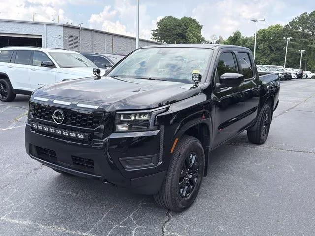 2026 Super Black Nissan Frontier SV 4X4 Truck