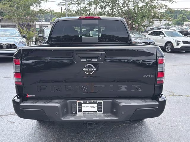 2026 Super Black Nissan Frontier SV 4X4 Truck