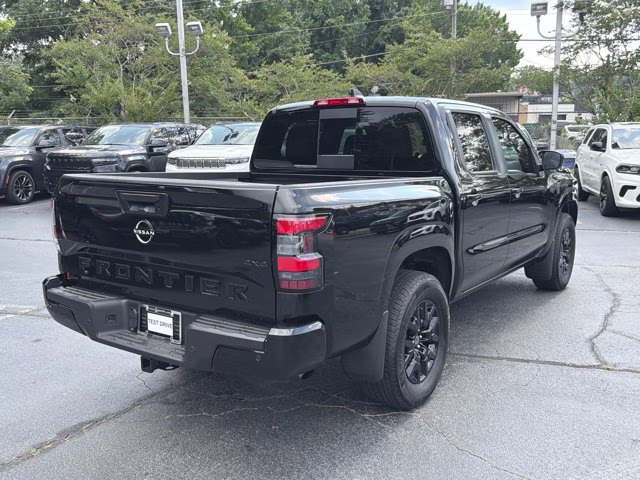 2026 Super Black Nissan Frontier SV 4X4 Truck