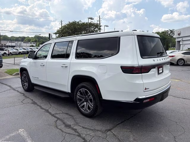 2024 Bright White Clearcoat Jeep Wagoneer Series II L RWD SUV