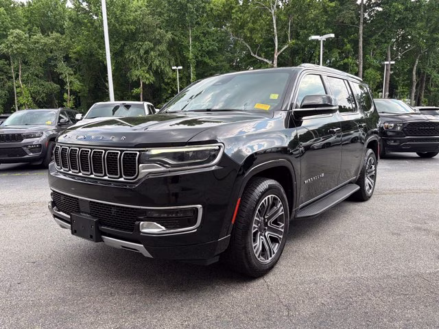 2024 Diamond Black Crystal Pearlcoat Jeep Wagoneer Series II RWD SUV