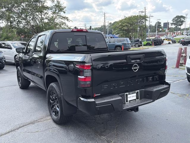 2026 Super Black Nissan Frontier SV 4X4 Truck