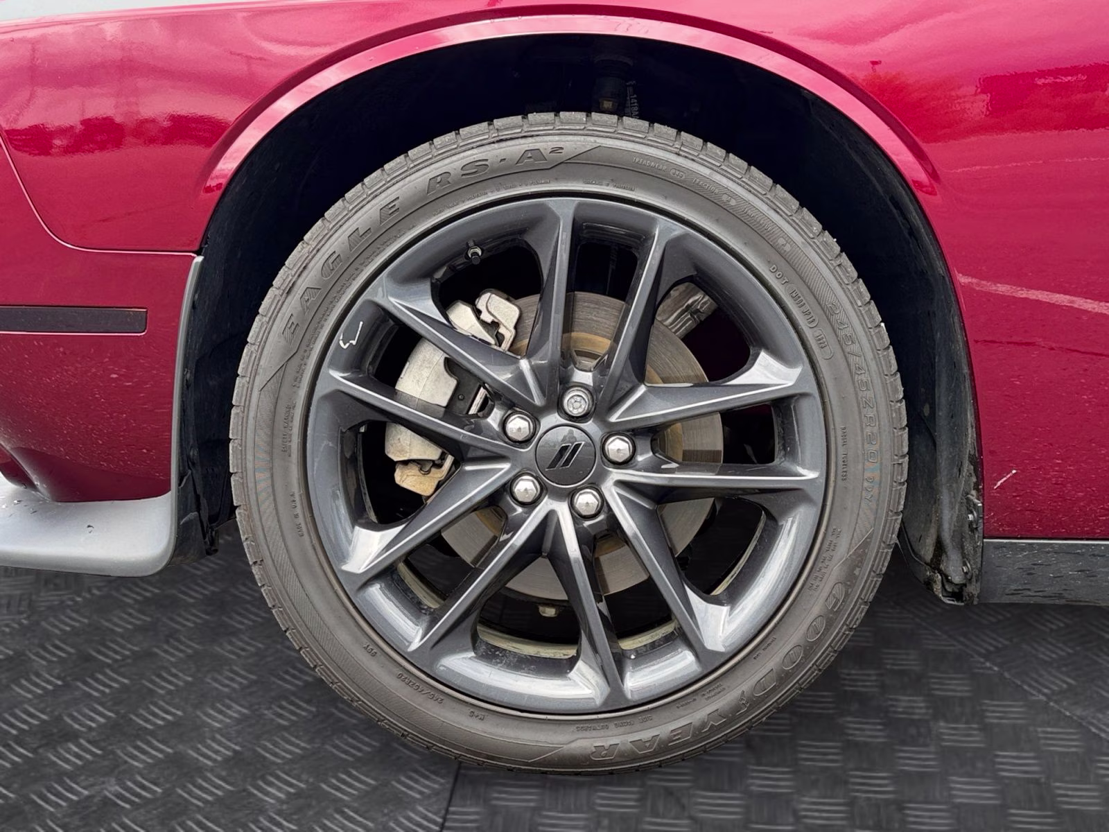 2023 Octane Red Pearlcoat Dodge Challenger GT AWD Coupe