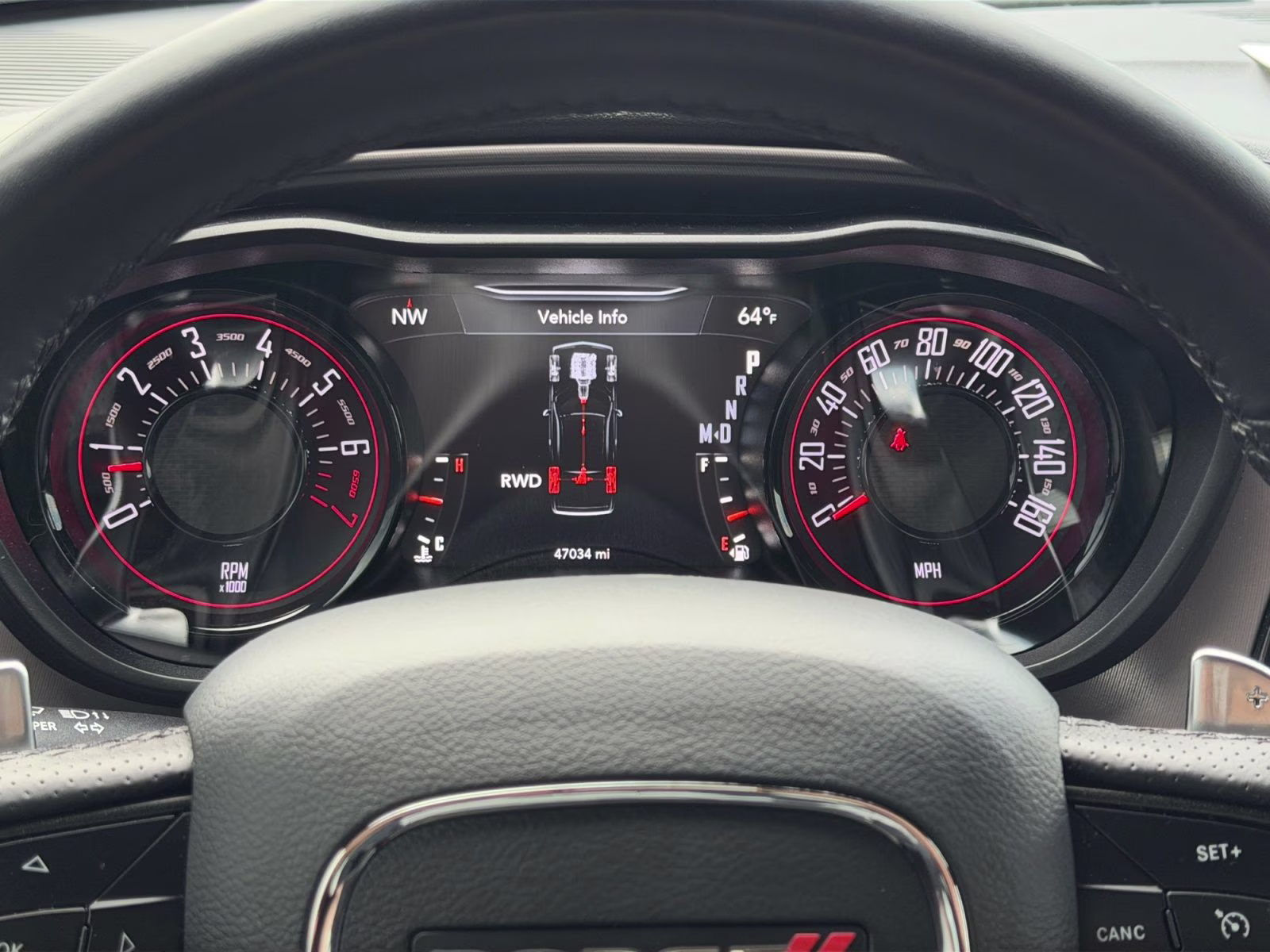 2023 Octane Red Pearlcoat Dodge Challenger GT AWD Coupe