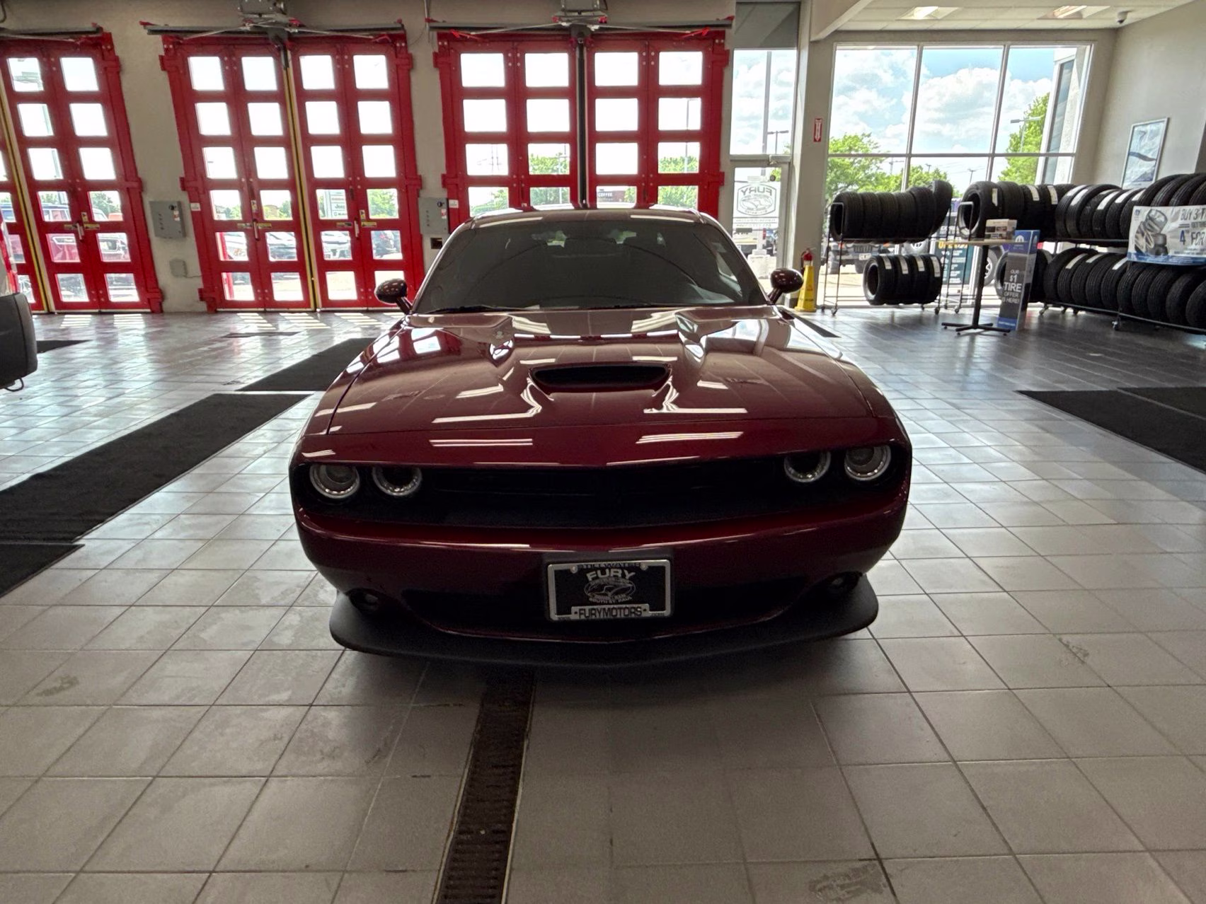 2023 Octane Red Pearlcoat Dodge Challenger GT AWD Coupe