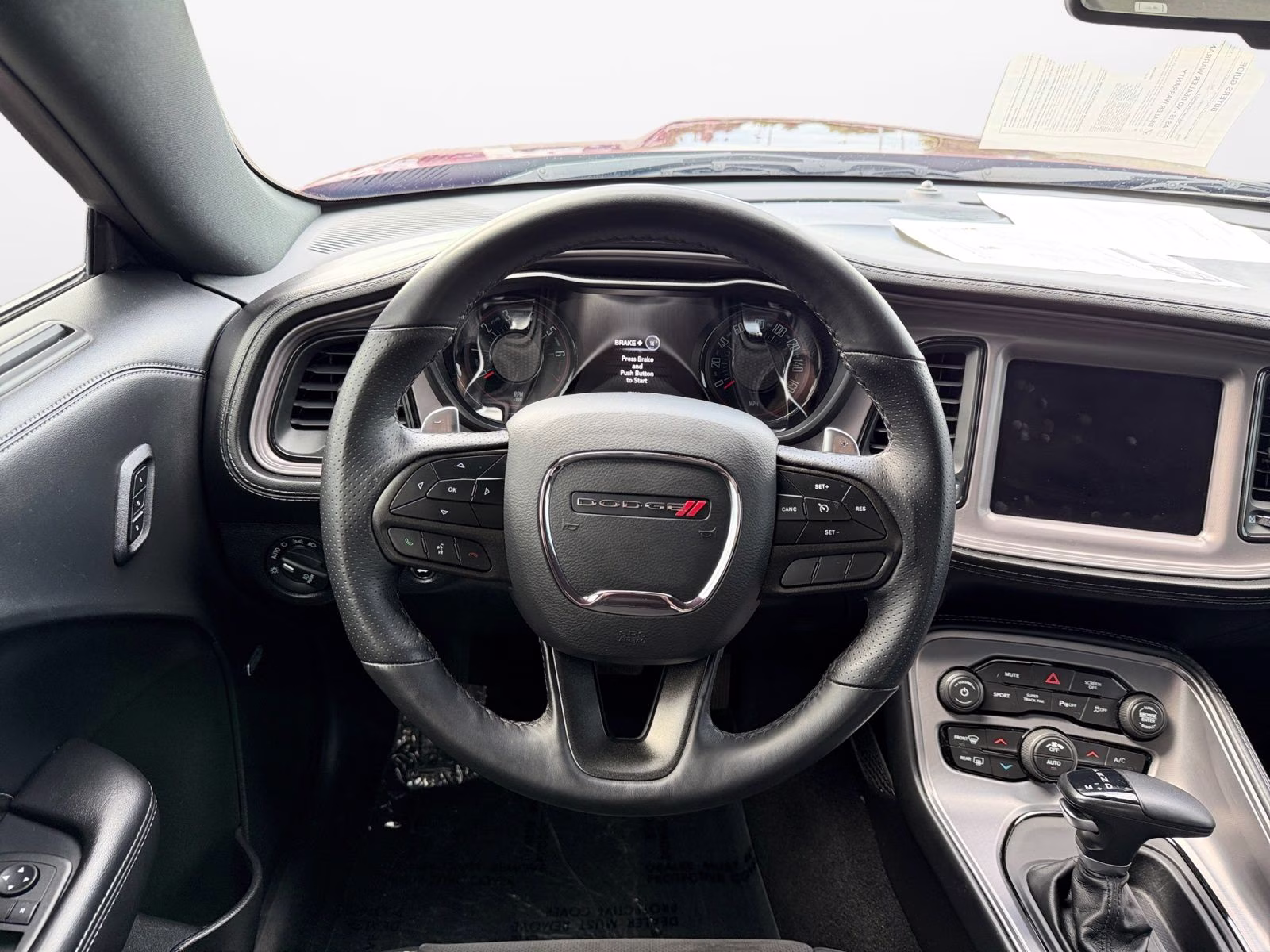 2023 Octane Red Pearlcoat Dodge Challenger GT AWD Coupe