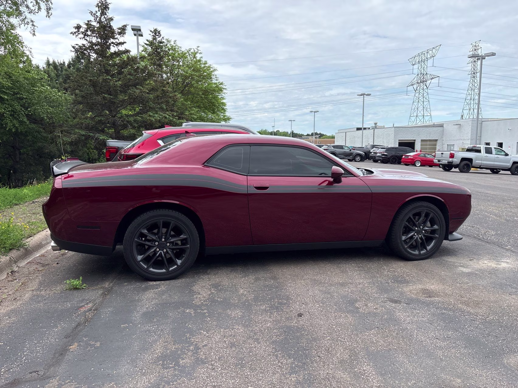 2023 Octane Red Pearlcoat Dodge Challenger GT AWD Coupe
