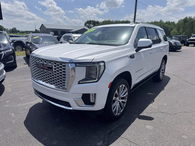 2022 Summit White GMC Yukon Denali 4X4 SUV