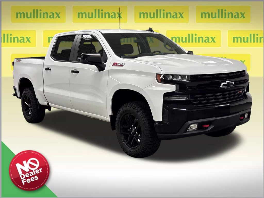 2022 Summit White Chevrolet Silverado 1500 LTD LT Trail Boss 4X4 Truck