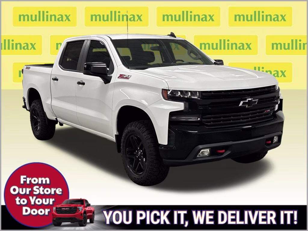 2022 Summit White Chevrolet Silverado 1500 LTD LT Trail Boss 4X4 Truck