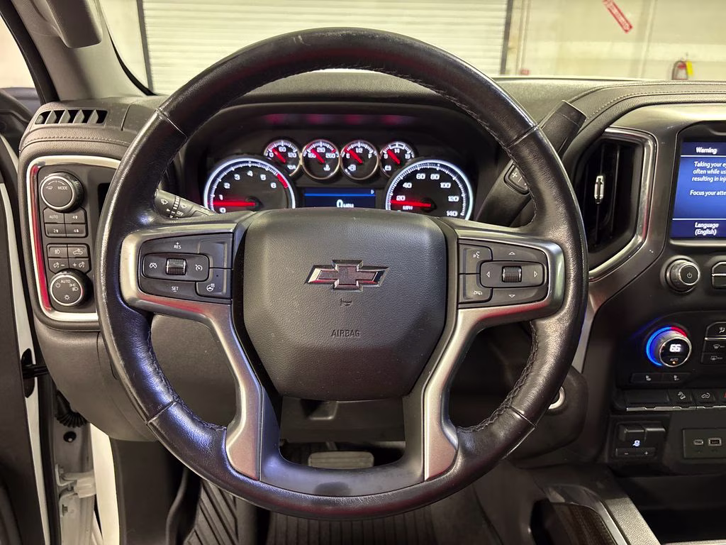 2022 Summit White Chevrolet Silverado 1500 LTD LT Trail Boss 4X4 Truck