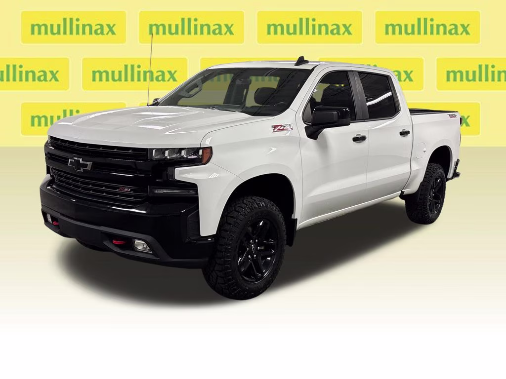 2022 Summit White Chevrolet Silverado 1500 LTD LT Trail Boss 4X4 Truck