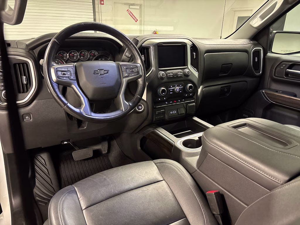 2022 Summit White Chevrolet Silverado 1500 LTD LT Trail Boss 4X4 Truck