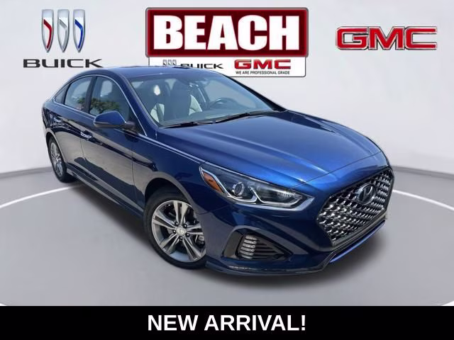 2019 Lakeside Blue Hyundai Sonata SEL FWD Sedan