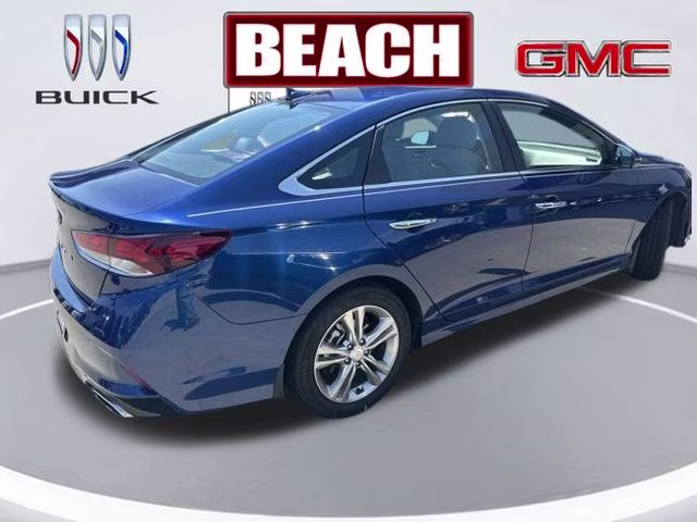 2019 Lakeside Blue Hyundai Sonata SEL FWD Sedan