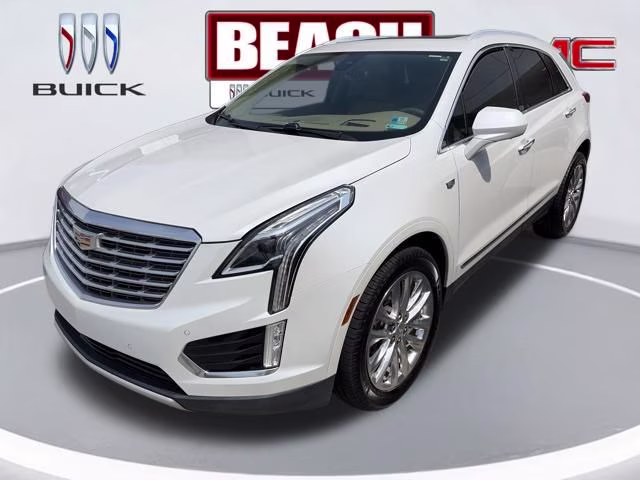 2017 Crystal White Tricoat Cadillac XT5 Platinum AWD SUV