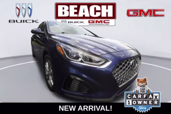2019 Lakeside Blue Hyundai Sonata SEL FWD Sedan