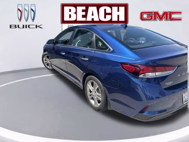 2019 Lakeside Blue Hyundai Sonata SEL FWD Sedan