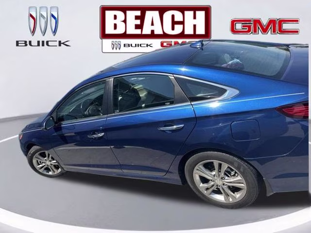2019 Lakeside Blue Hyundai Sonata SEL FWD Sedan