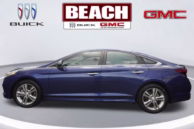 2019 Lakeside Blue Hyundai Sonata SEL FWD Sedan