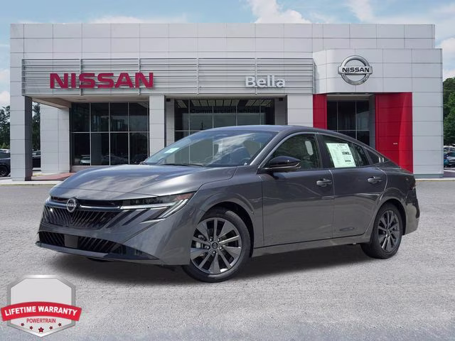 2026 Gun Metallic Nissan Sentra SL FWD Sedan