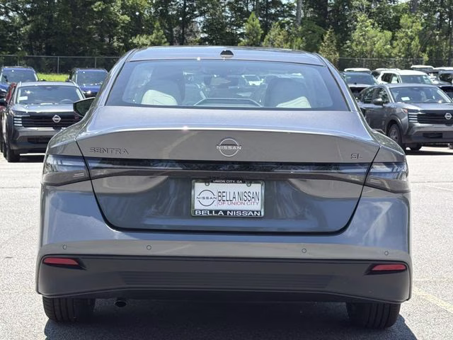 2026 Gun Metallic Nissan Sentra SL FWD Sedan