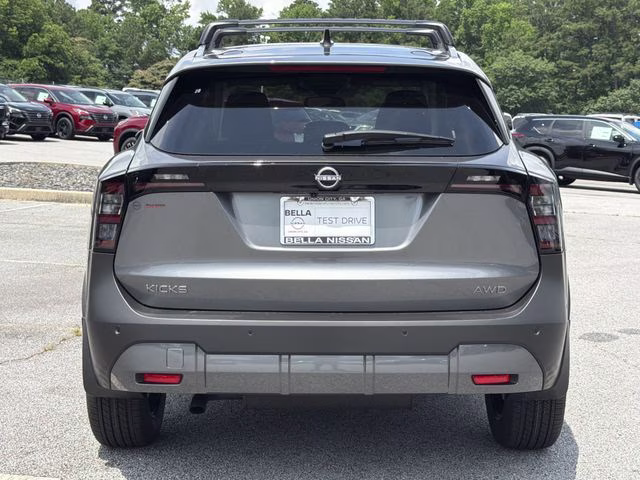 2026 Gun Metallic Nissan Kicks SV AWD SUV