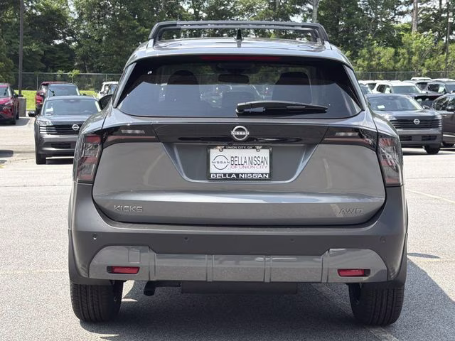 2026 Gun Metallic Nissan Kicks SV AWD SUV