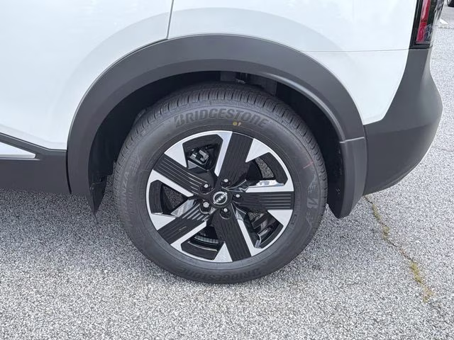 2026 Aspen White/Super Black Nissan Kicks SV AWD SUV