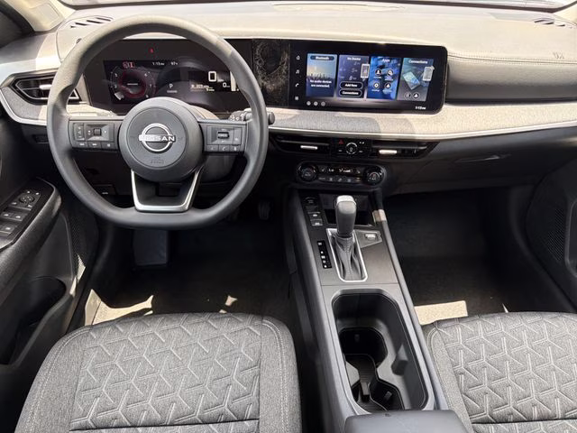 2026 Aspen White/Super Black Nissan Kicks SV AWD SUV