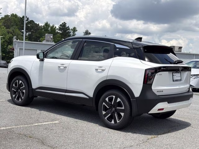 2026 Aspen White/Super Black Nissan Kicks SV AWD SUV