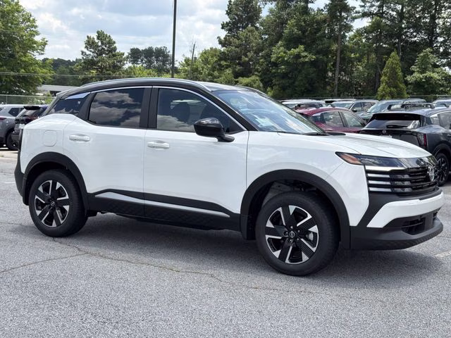 2026 Aspen White/Super Black Nissan Kicks SV AWD SUV
