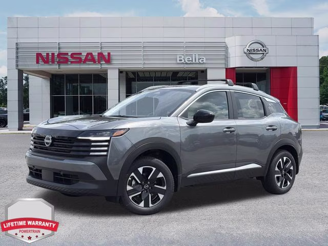 2026 Gun Metallic Nissan Kicks SV AWD SUV
