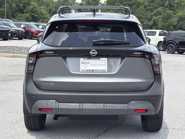 2026 Gun Metallic Nissan Kicks SV AWD SUV