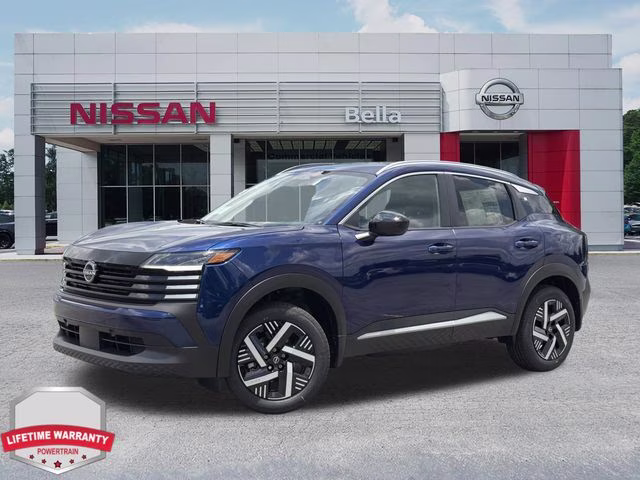 2026 Deep Blue Pearl Nissan Kicks SV FWD SUV