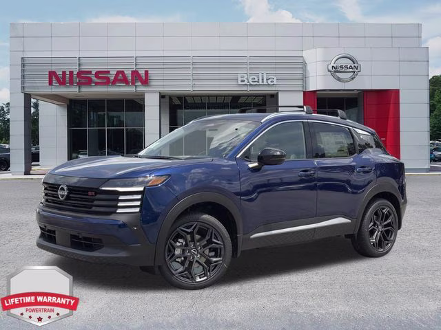 2026 Deep Blue Pearl Nissan Kicks SR AWD SUV
