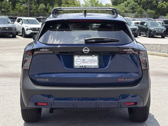 2026 Deep Blue Pearl Nissan Kicks SR AWD SUV