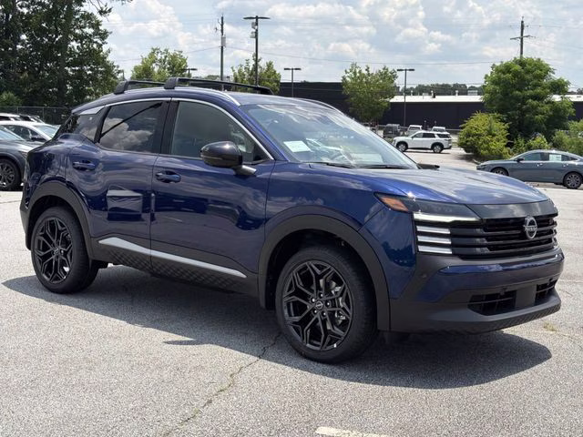 2026 Deep Blue Pearl Nissan Kicks SR AWD SUV