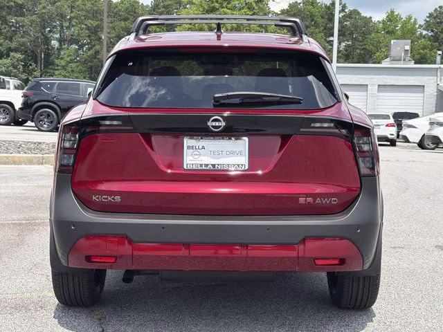 2026 Scarlet Ember Tintcoat Nissan Kicks SR AWD SUV