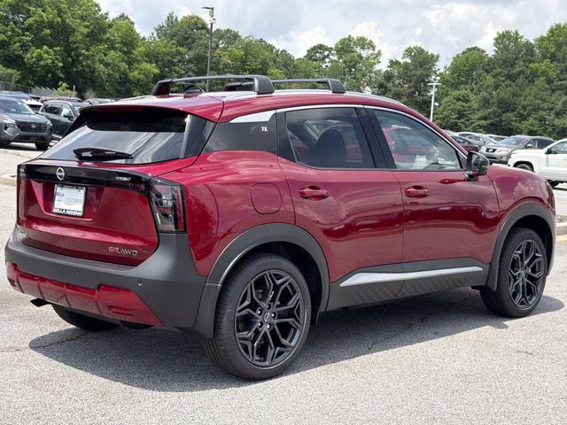2026 Scarlet Ember Tintcoat Nissan Kicks SR AWD SUV