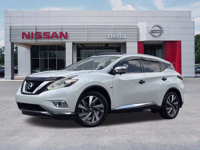 2016 Pearl White Nissan Murano Platinum FWD SUV