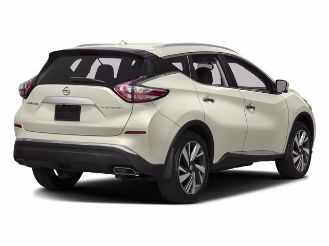 2016 Pearl White Nissan Murano Platinum FWD SUV