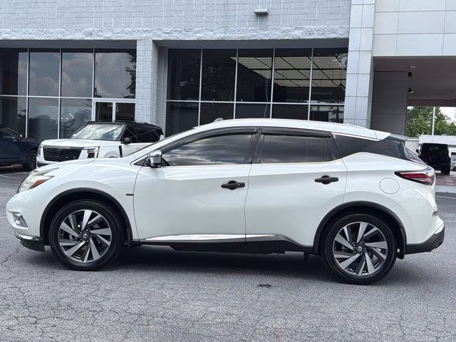 2016 Pearl White Nissan Murano Platinum FWD SUV