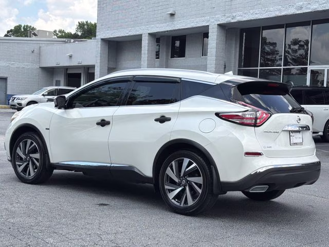 2016 Pearl White Nissan Murano Platinum FWD SUV