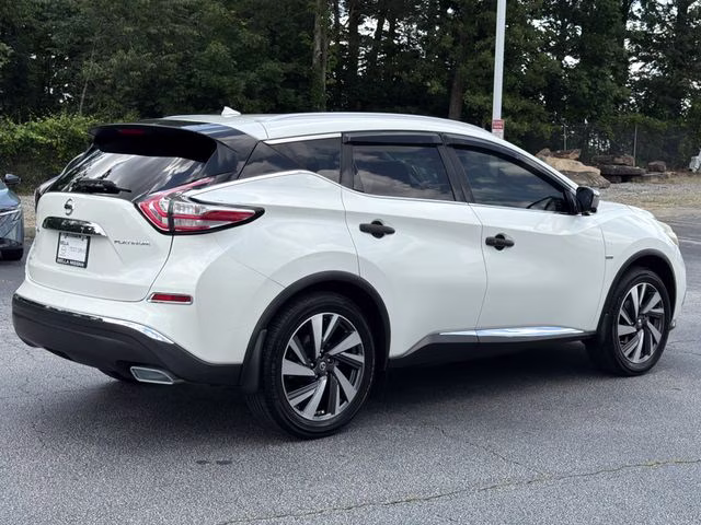 2016 Pearl White Nissan Murano Platinum FWD SUV