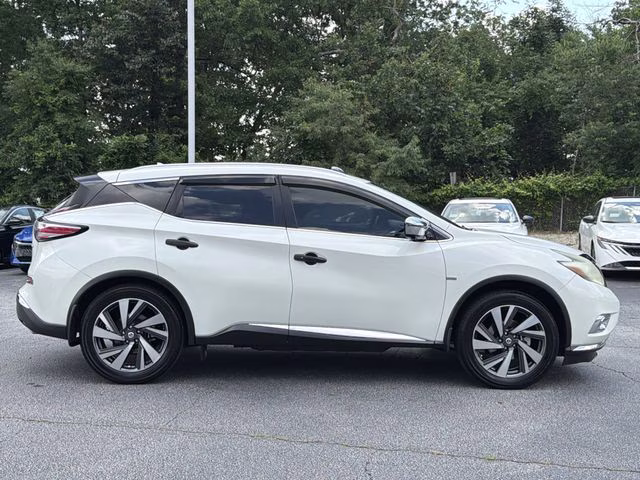 2016 Pearl White Nissan Murano Platinum FWD SUV