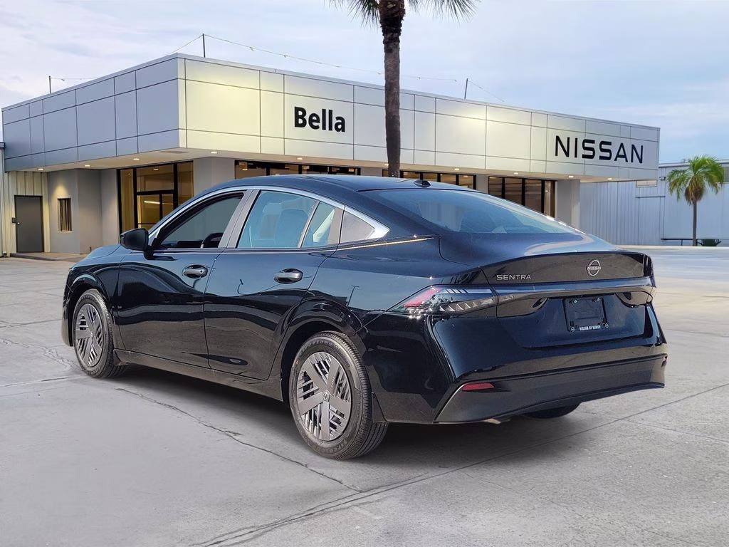 2026 Super Black Nissan Sentra S FWD Sedan