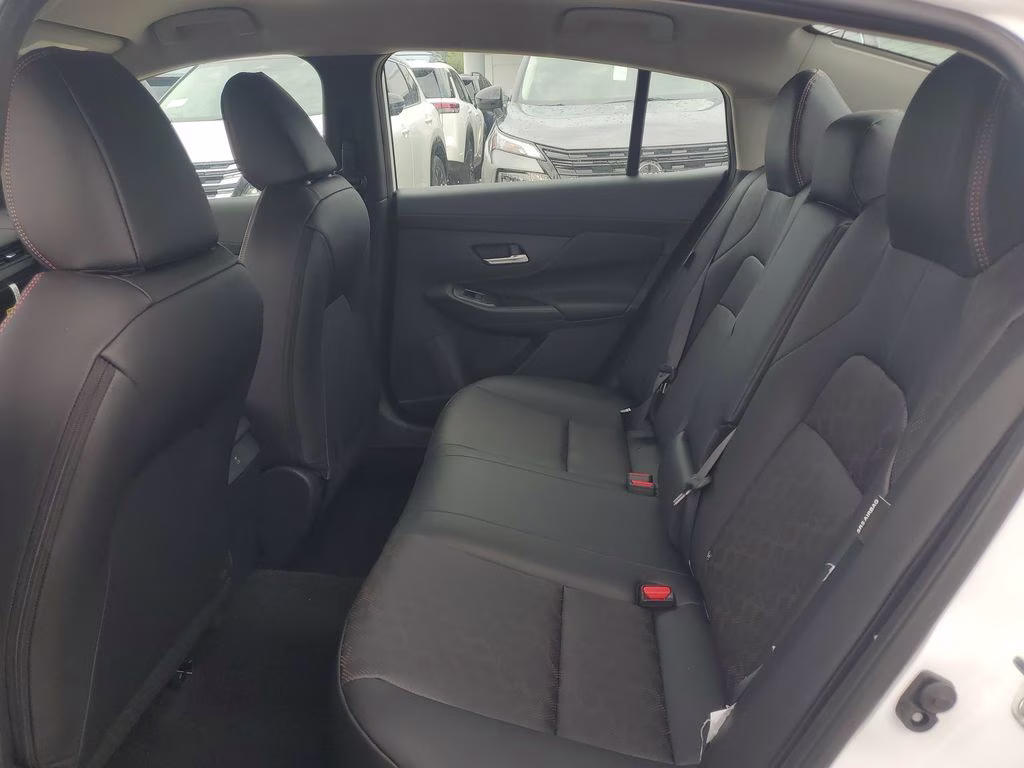 2026 Aspen White/Super Black Nissan Sentra SR FWD Sedan